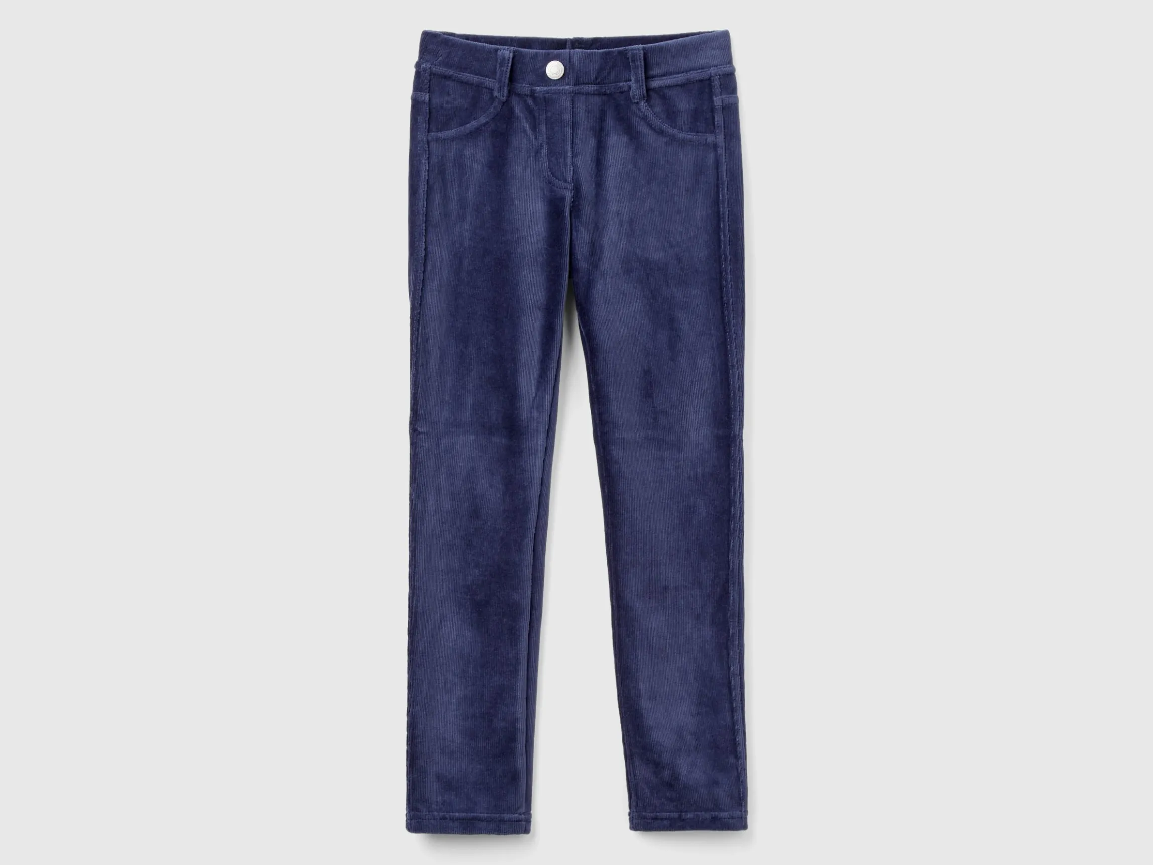 Super skinny chenille trousers