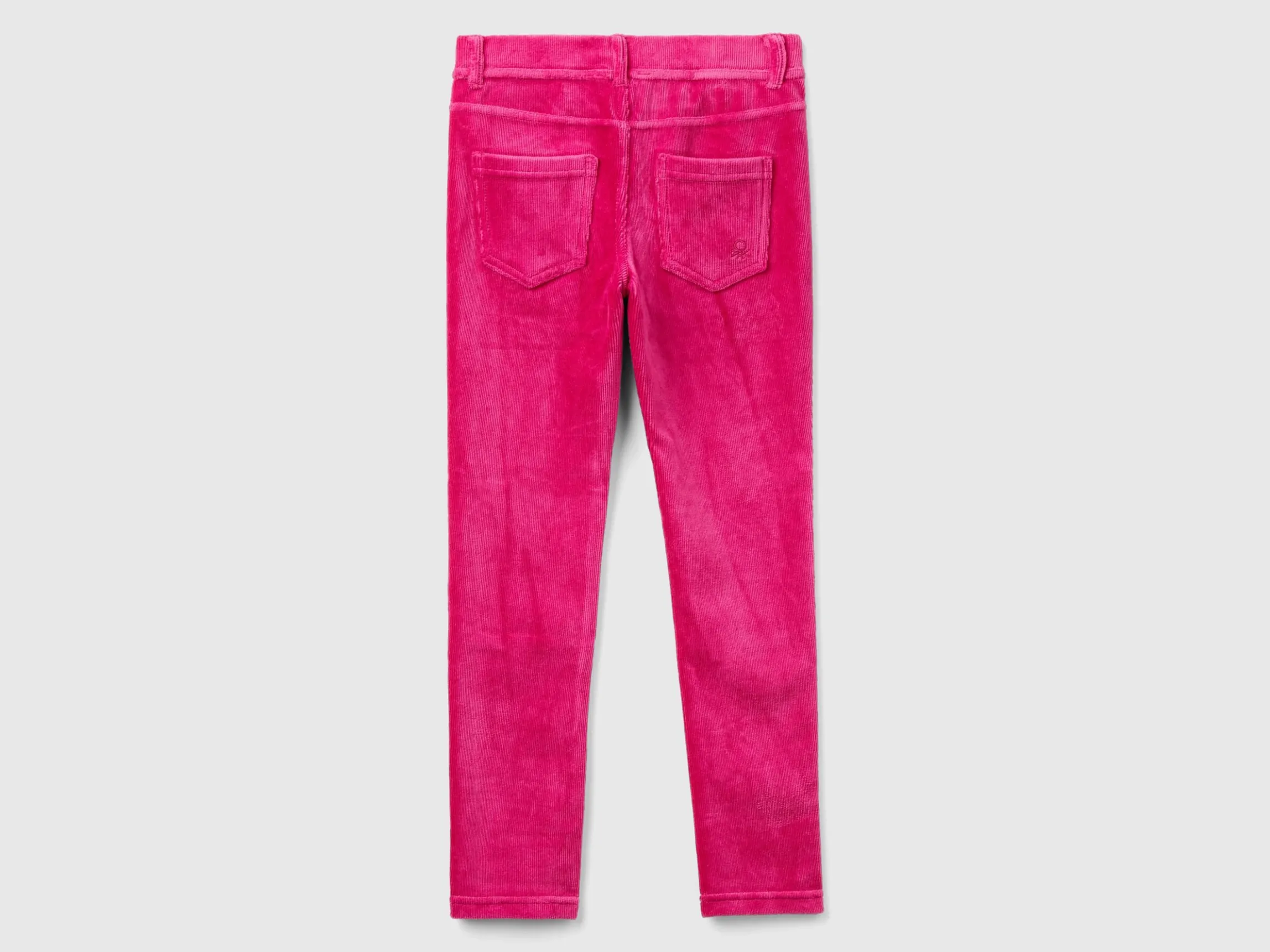Super skinny chenille trousers