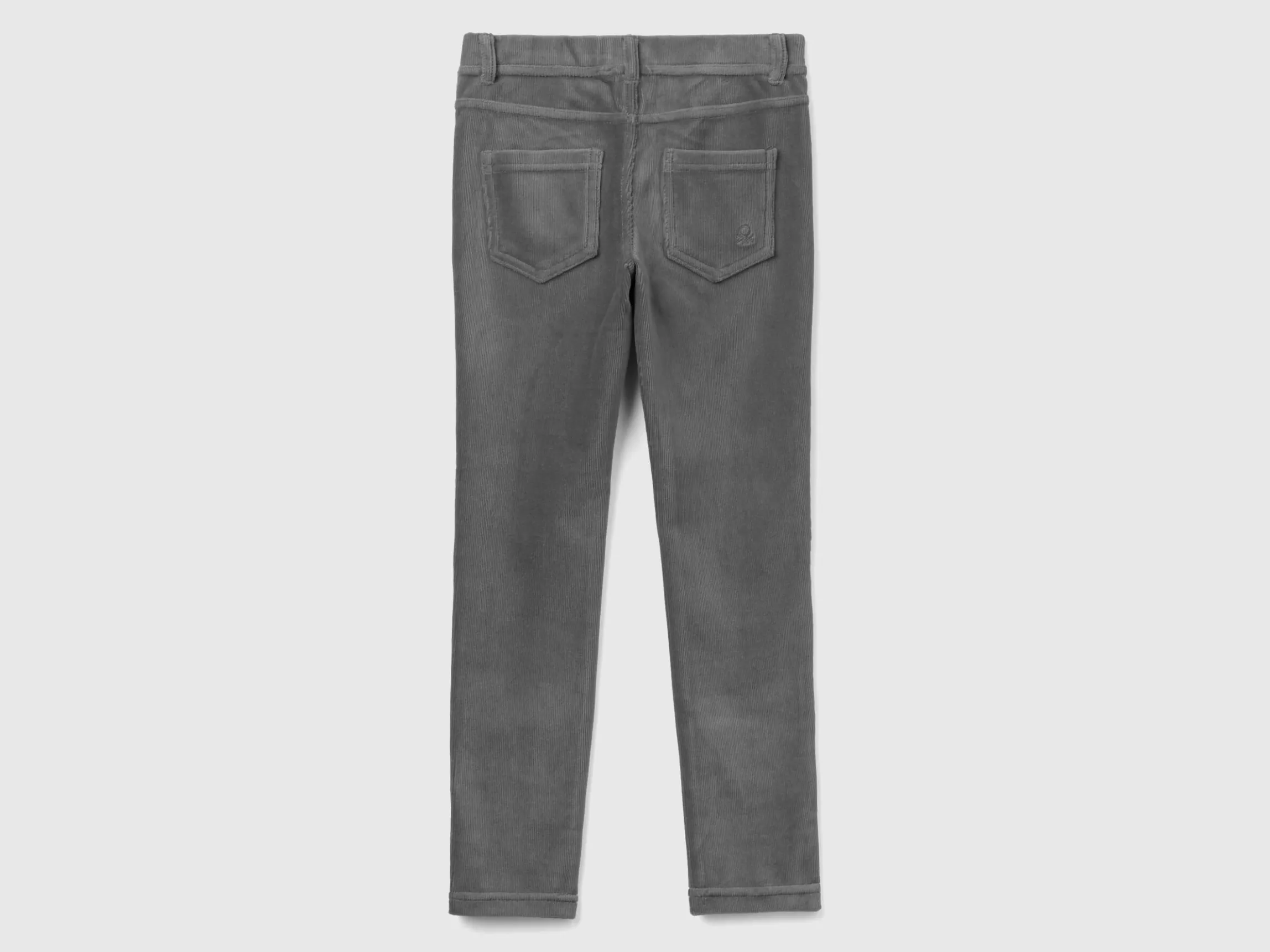 Super skinny chenille trousers