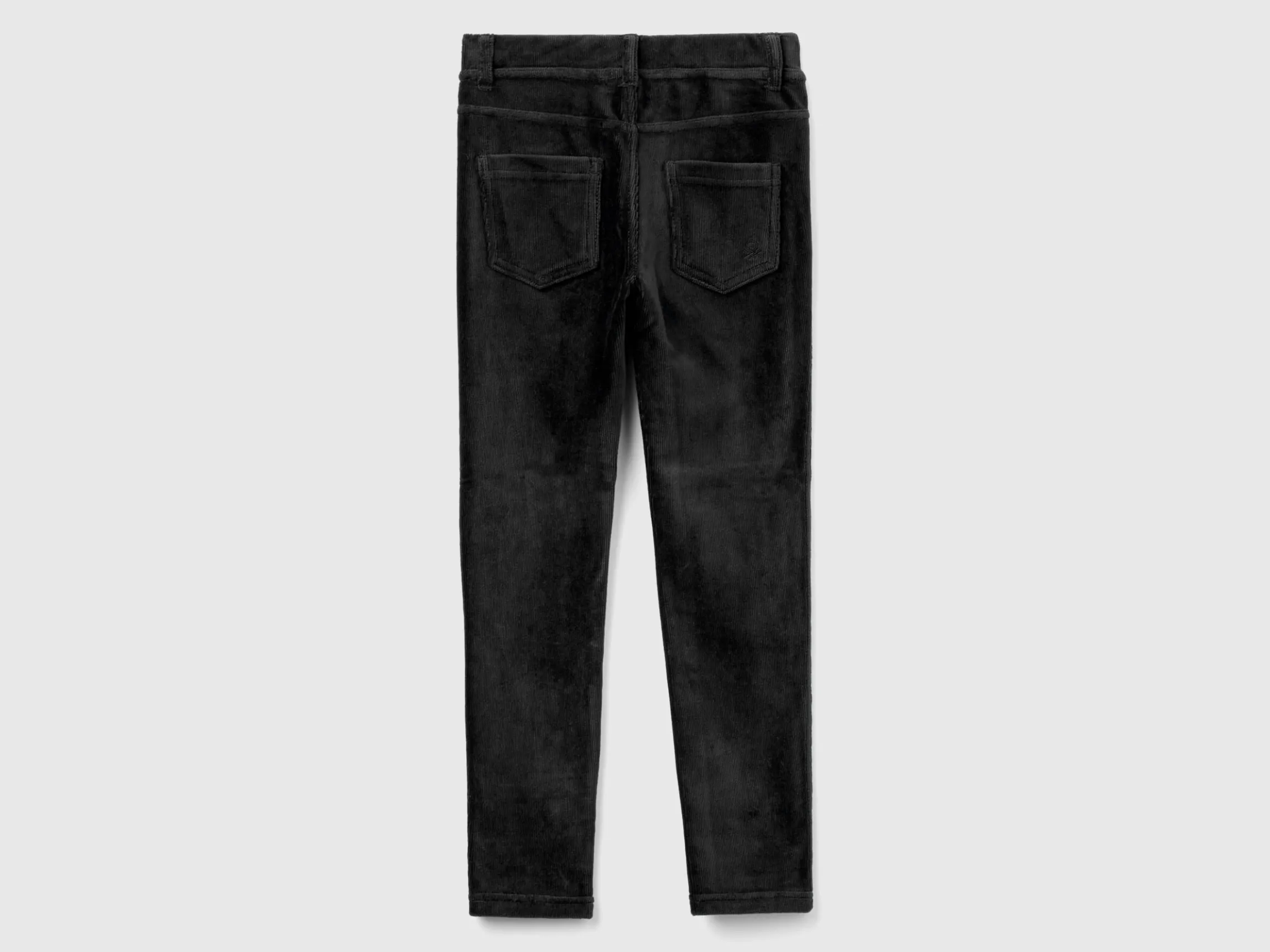 Super skinny chenille trousers