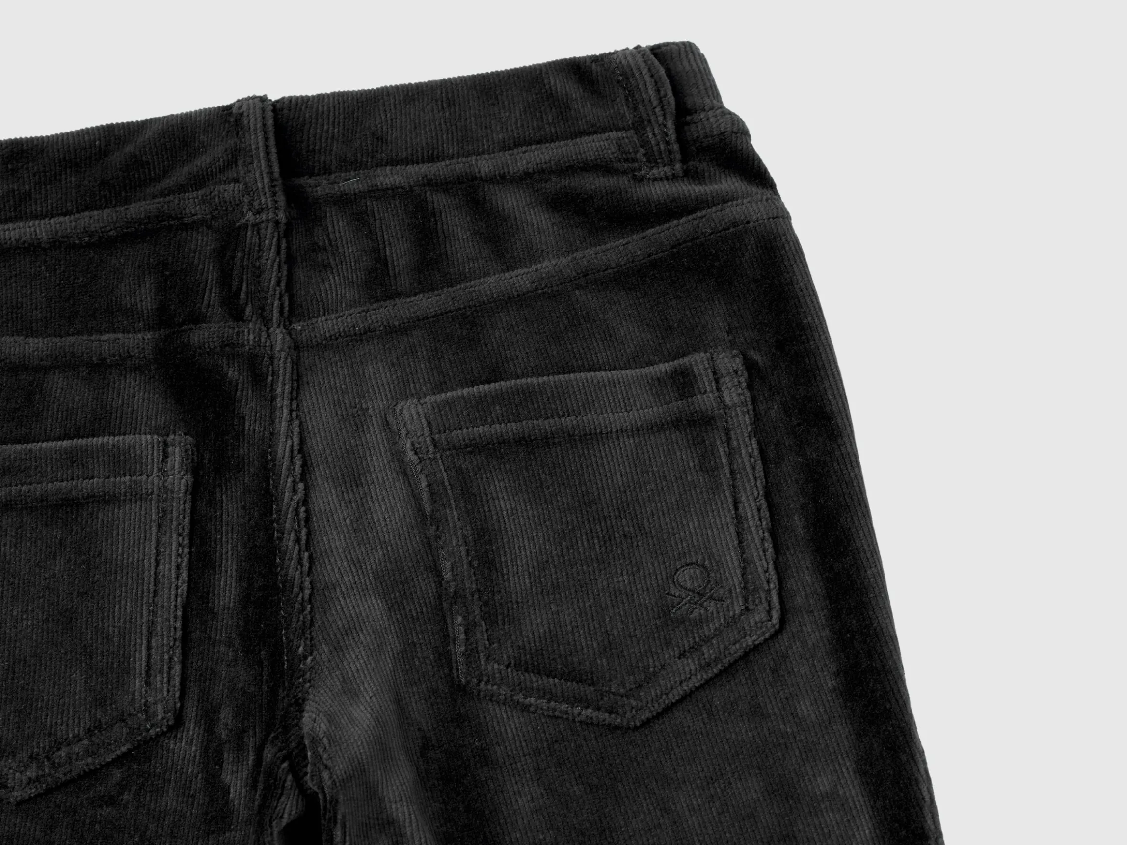Super skinny chenille trousers