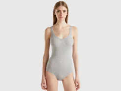 Super stretch organic cotton bodysuit
