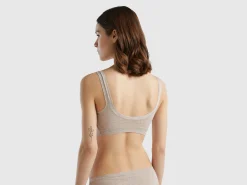 Super stretch organic cotton bra