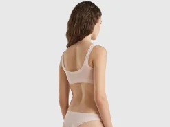 Super stretch organic cotton bra