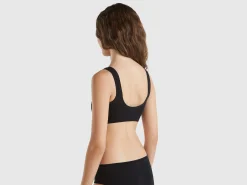 Super stretch organic cotton bra
