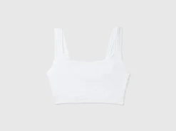 Super stretch organic cotton bra