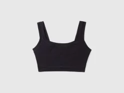 Super stretch organic cotton bra
