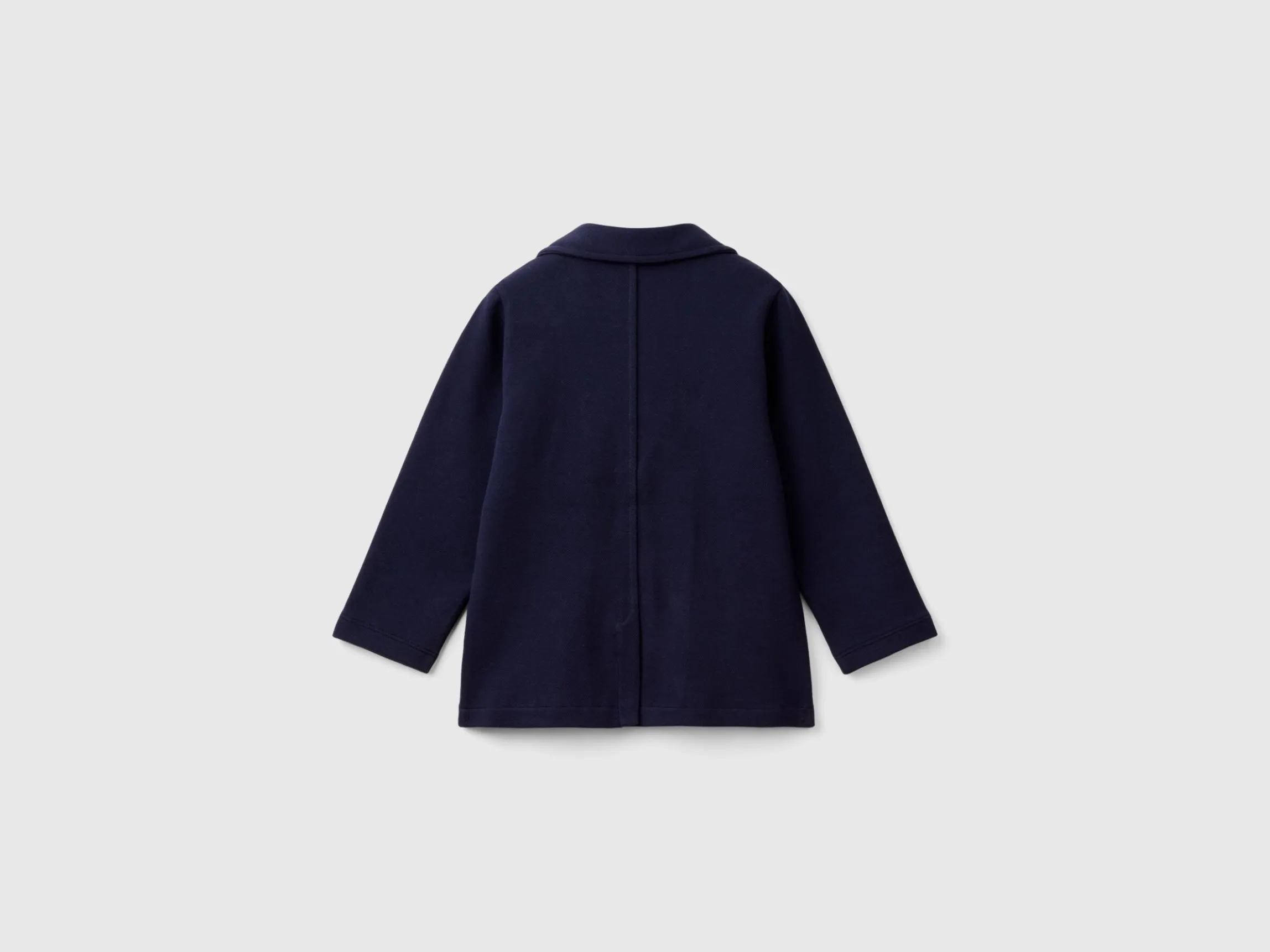 Sweat blazer with pockets