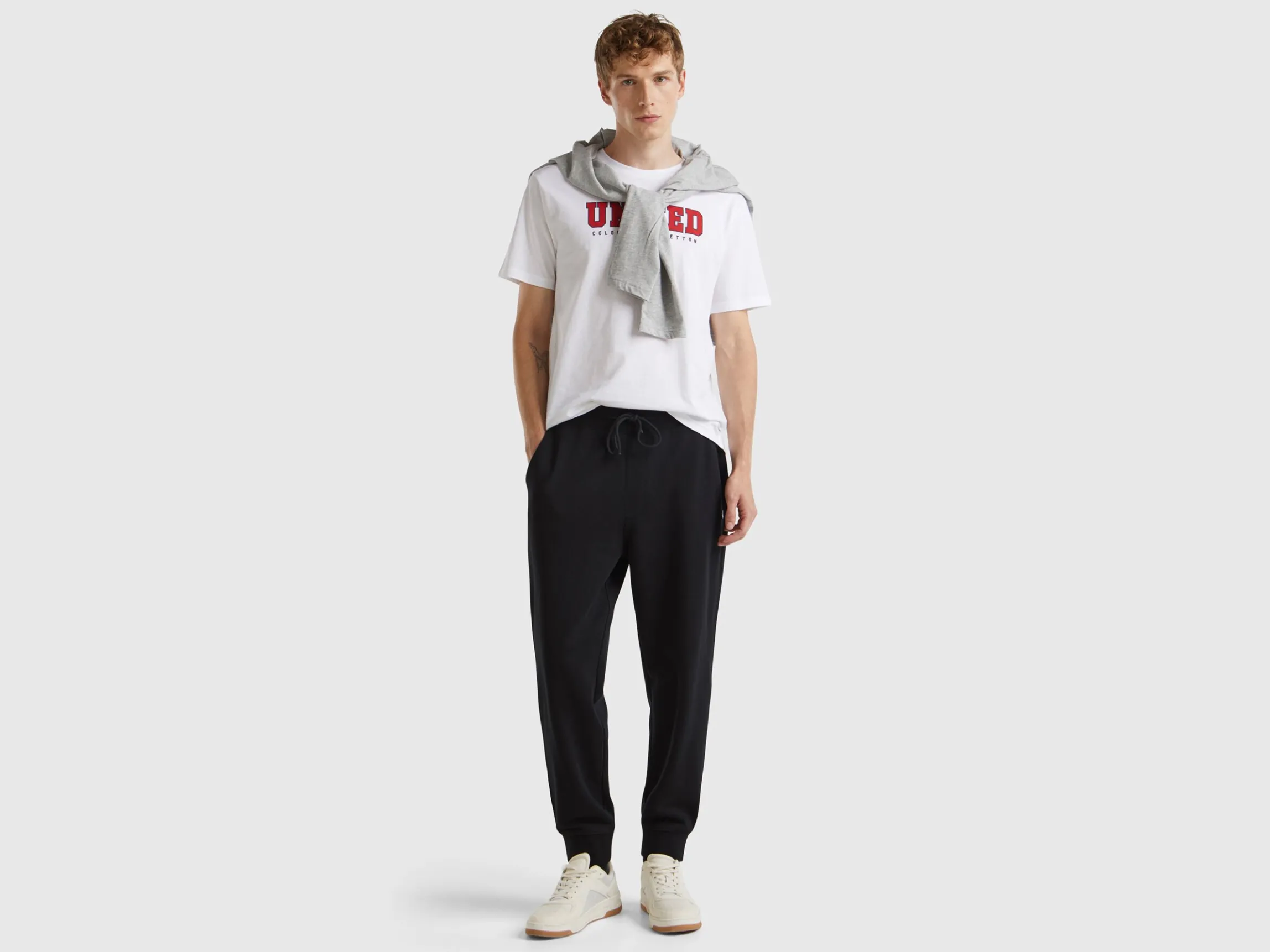 Sweat joggers in 100% cotton