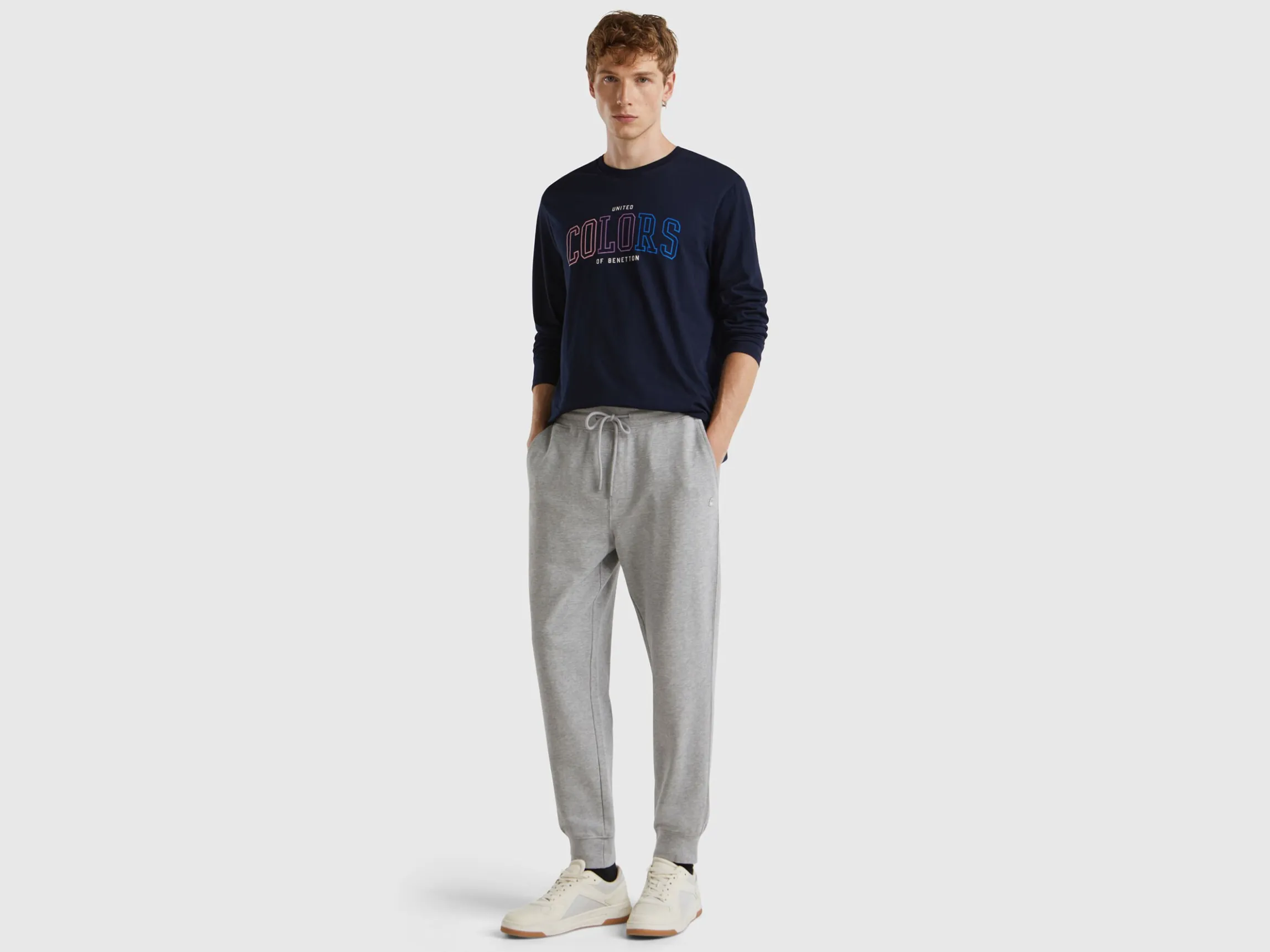 Sweat joggers in 100% cotton