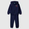 Sweat tracksuit in 100% cotton