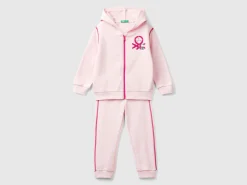 Sweat tracksuit in 100% cotton