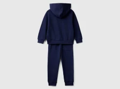 Sweat tracksuit in 100% cotton
