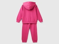 Sweat tracksuit in 100% cotton