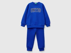 Sweat tracksuit with logo