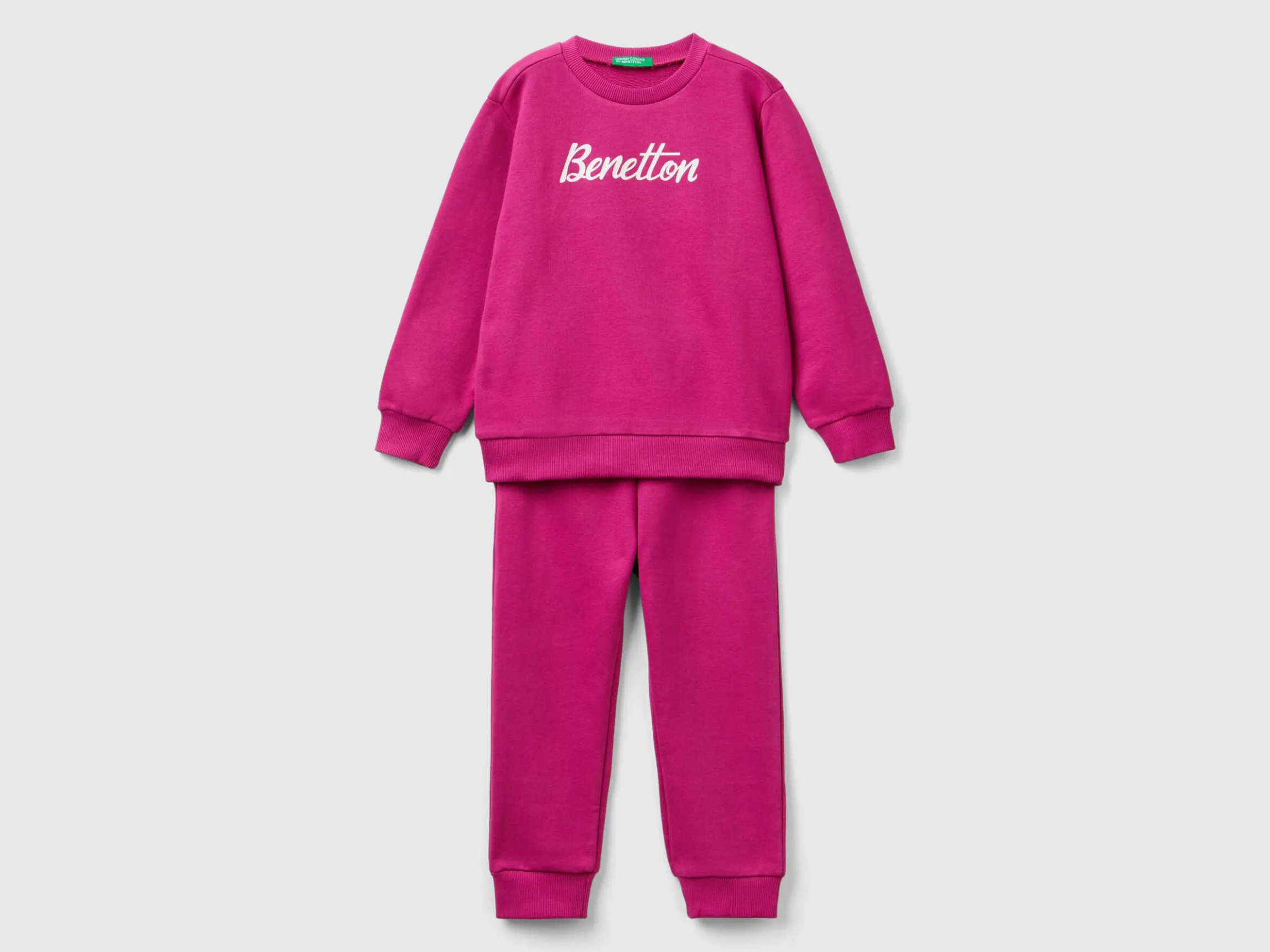 Sweat tracksuit with logo