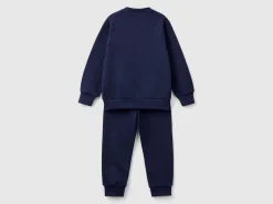 Sweat tracksuit with logo