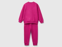 Sweat tracksuit with logo