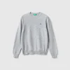 Sweater in cashmere and wool blend