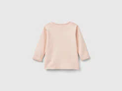 Sweater in cotton with print