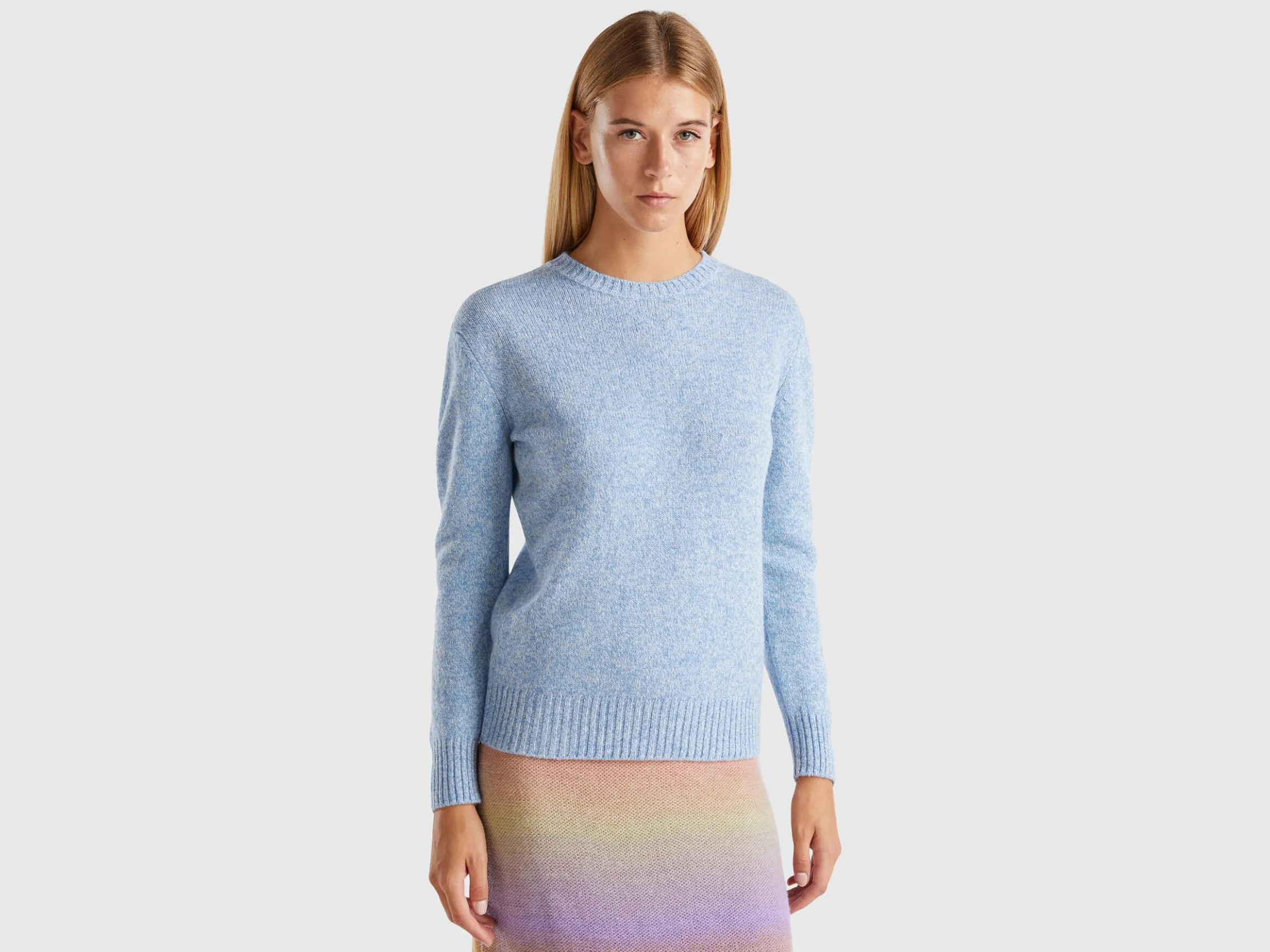 Sweater in pure Shetland wool