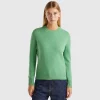 Sweater in pure Shetland wool