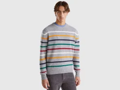 Sweater in pure Shetland wool