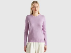 Sweater in pure Shetland wool