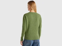 Sweater in pure Shetland wool