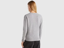 Sweater in pure Shetland wool