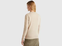 Sweater in pure Shetland wool