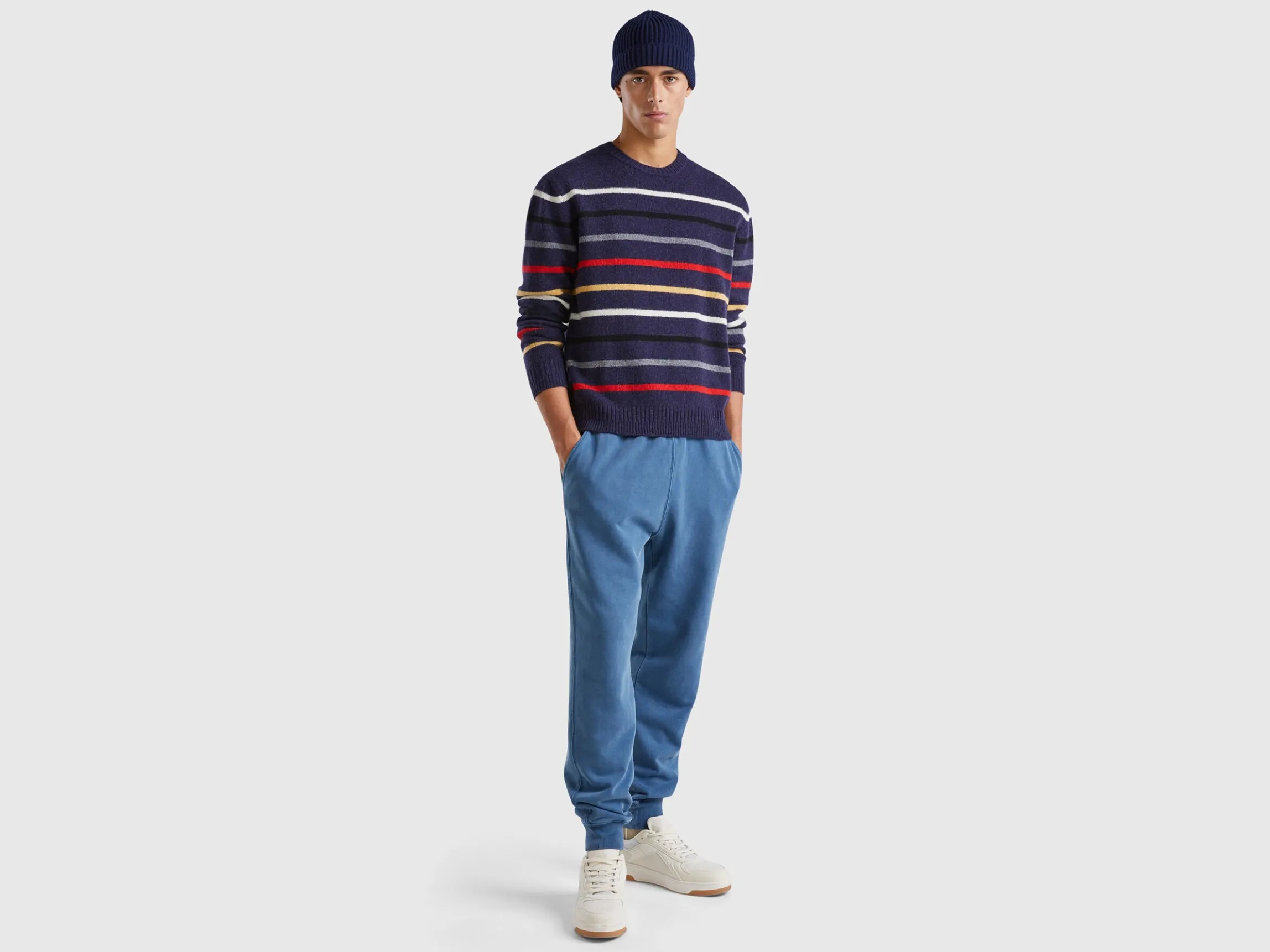 Sweater in pure Shetland wool