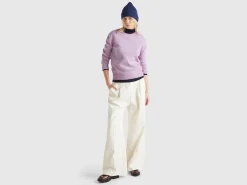 Sweater in pure Shetland wool