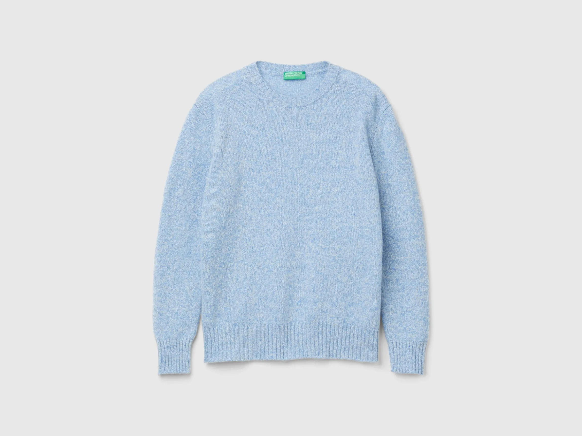 Sweater in pure Shetland wool