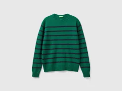 Sweater in pure Shetland wool