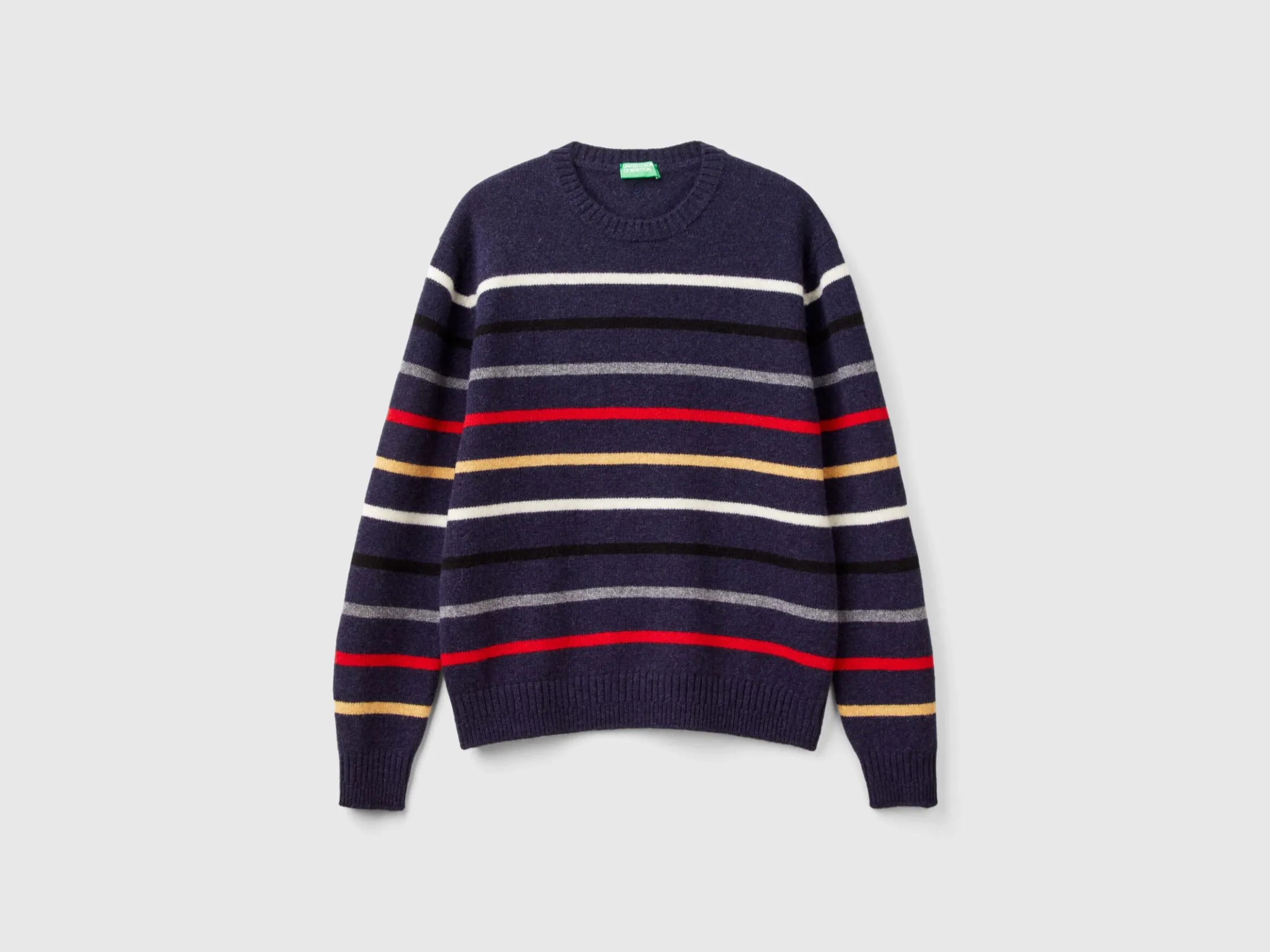 Sweater in pure Shetland wool
