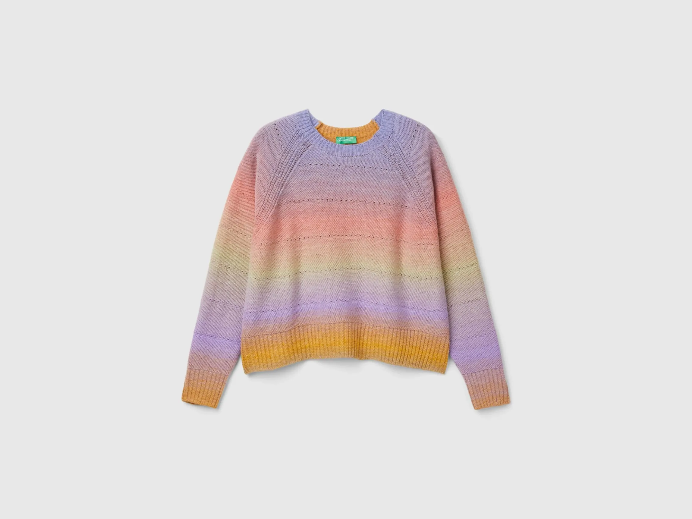 Sweater in pure Shetland wool