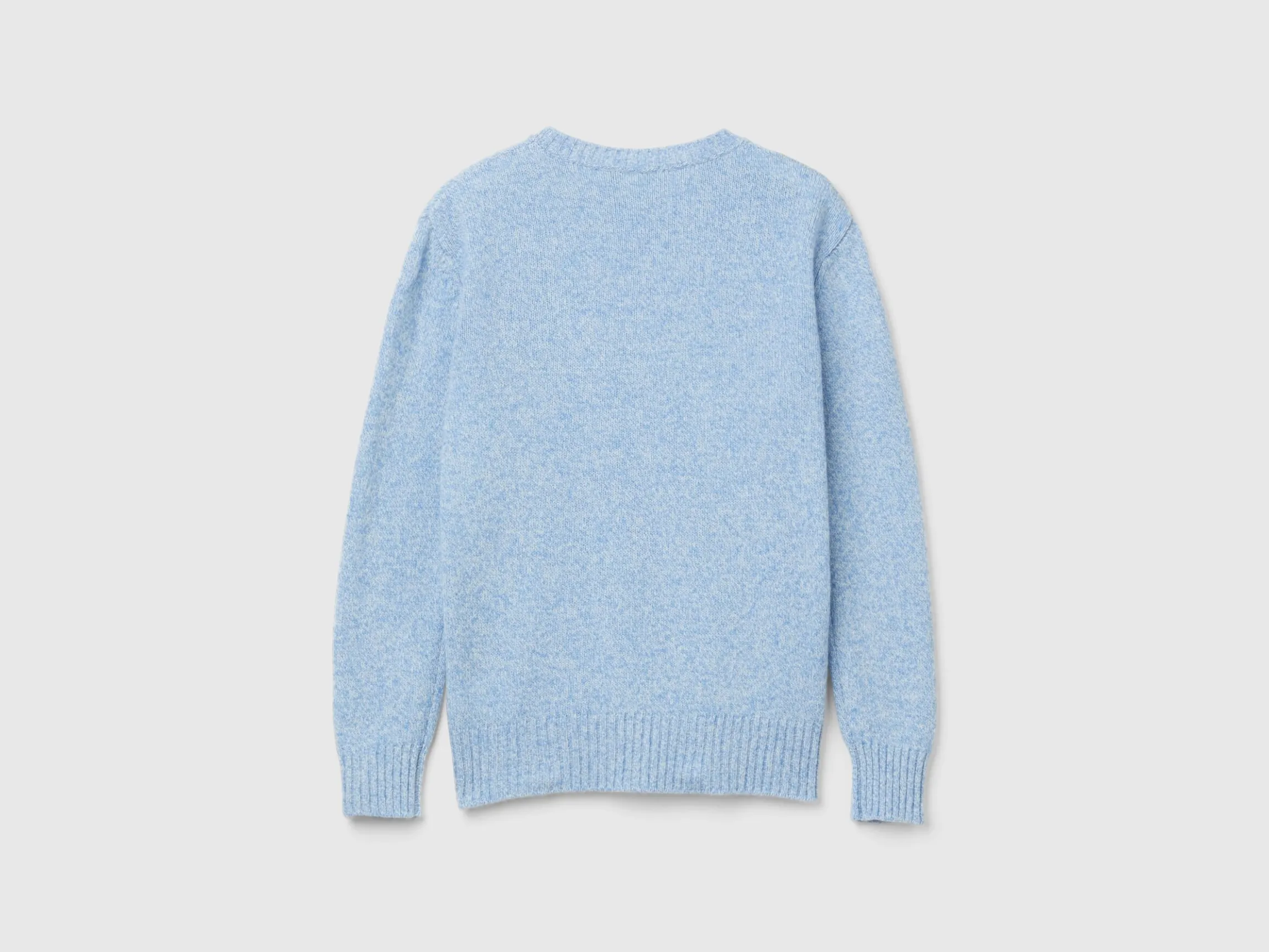 Sweater in pure Shetland wool
