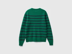 Sweater in pure Shetland wool