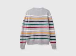 Sweater in pure Shetland wool