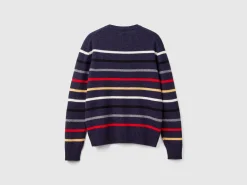 Sweater in pure Shetland wool