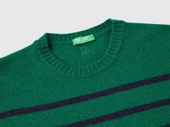 Sweater in pure Shetland wool