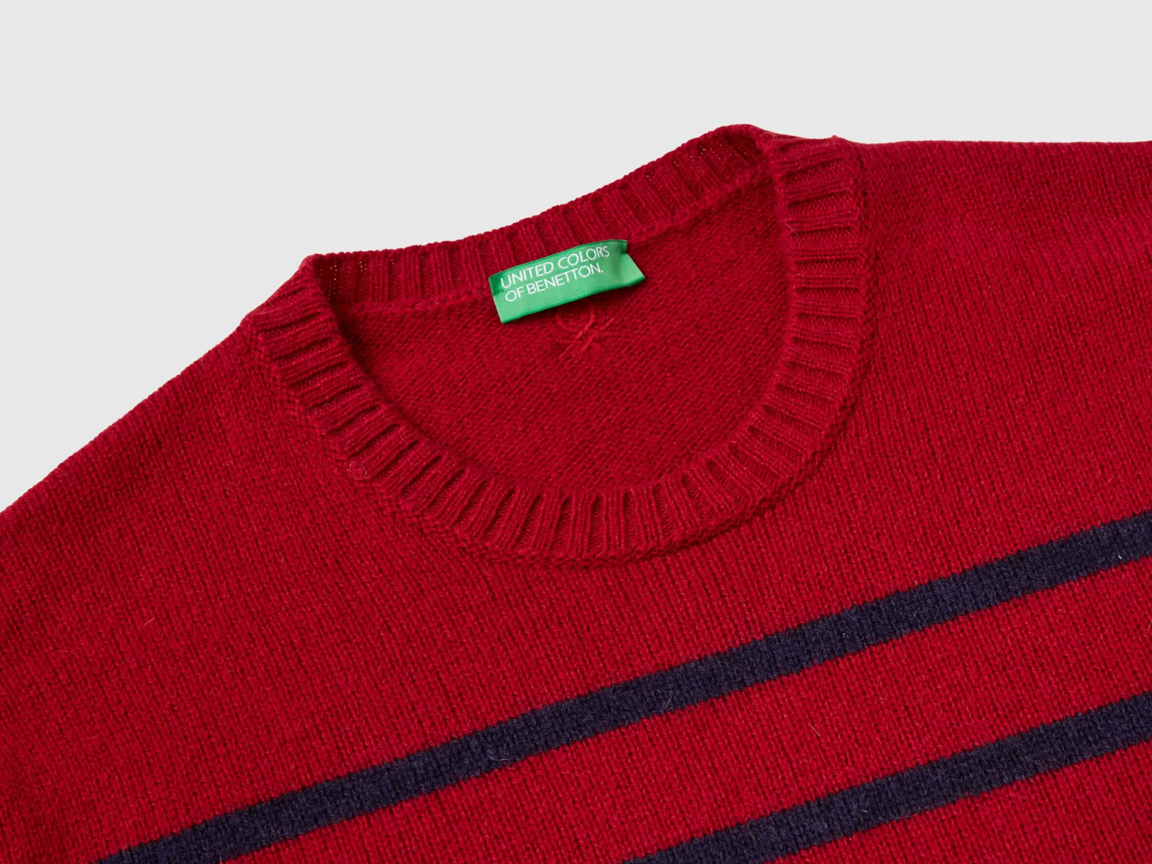 Sweater in pure Shetland wool