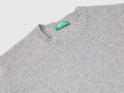 Sweater in pure Shetland wool
