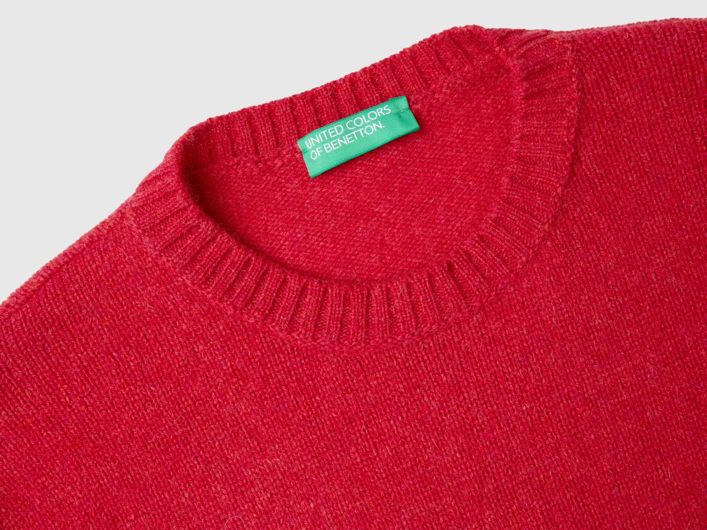 Sweater in pure Shetland wool