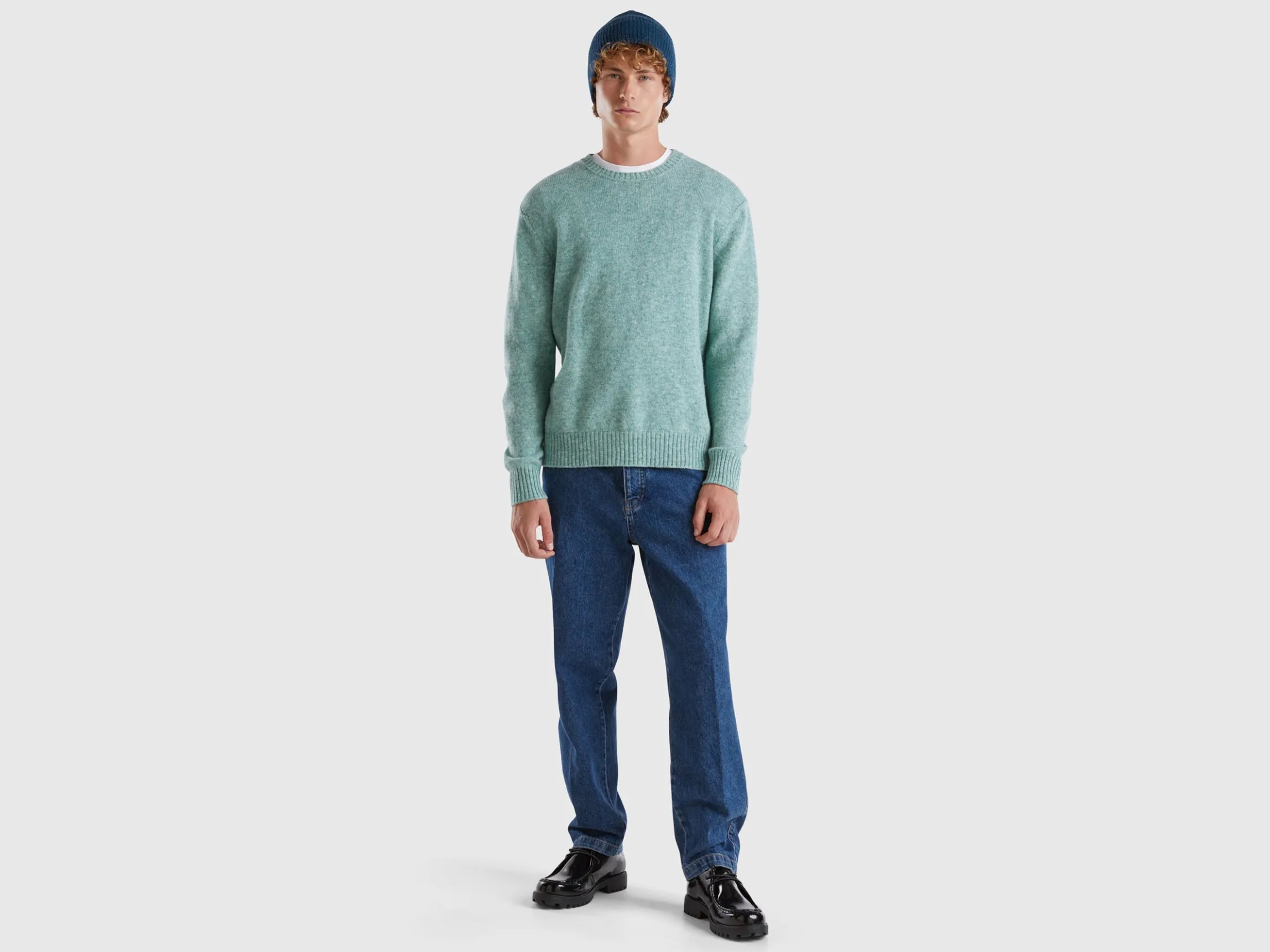 Sweater in Shetland wool