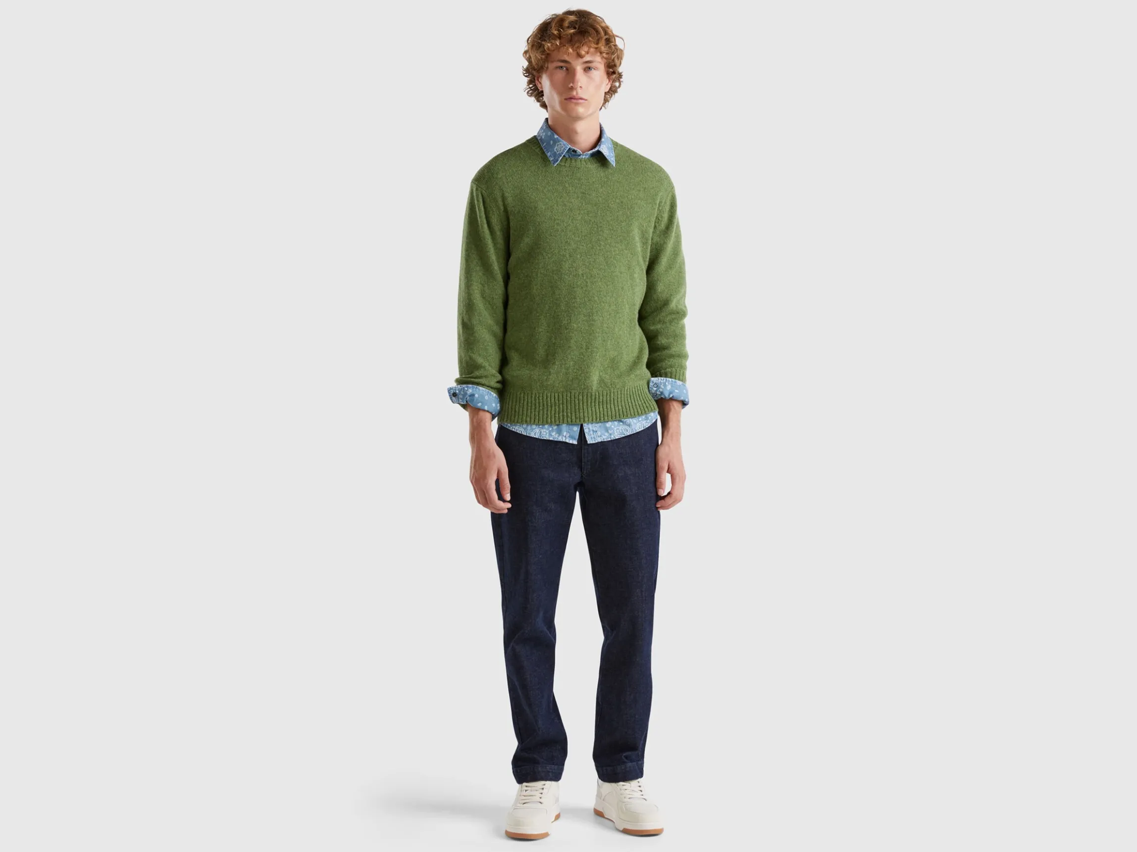 Sweater in Shetland wool