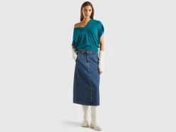 Sweater with draping