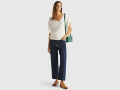 Sweater with draping