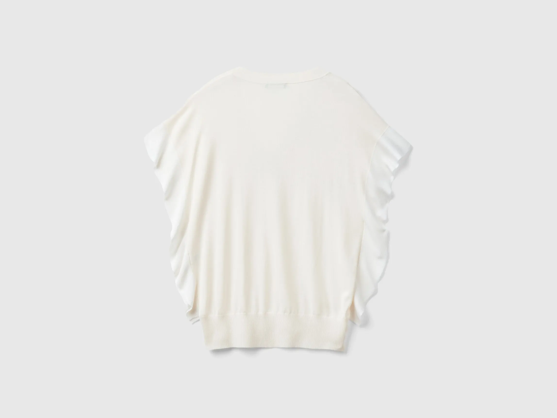 Sweater with draping